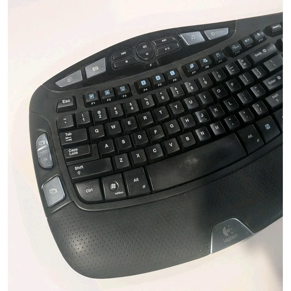 Logitech Wireless‎ Wave Keyboard - NO USB Dongle